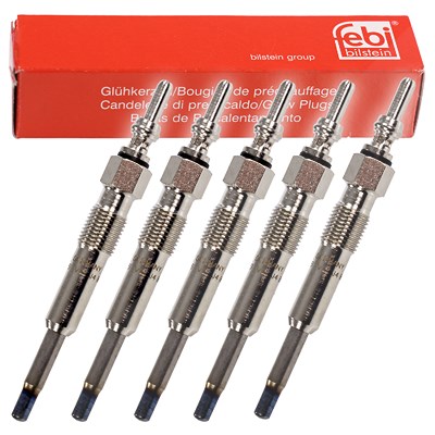 Febi Bilstein 5x Glühkerze 17979 für Audi, Volvo, VW von FEBI BILSTEIN