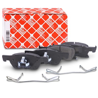 Febi Bilstein Bremsbelagsatz vorne [Hersteller-Nr. 116239] für Opel, Vauxhall von FEBI BILSTEIN