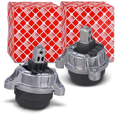Febi Bilstein Motorlager vorne links + rechts für BMW von FEBI BILSTEIN