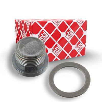 Febi Bilstein Ölablass-Schraube mit Dichtring [Hersteller-Nr. 37944] für Citroën, Fiat, Iveco, Peugeot von FEBI BILSTEIN