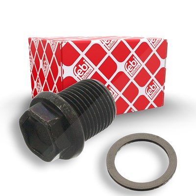 Febi Bilstein Ölablass-Schraube mit Dichtring [Hersteller-Nr. 47739] für Ford, Land Rover, Volvo von FEBI BILSTEIN