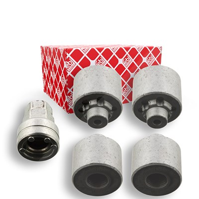 Febi Bilstein Radmutternsatz Flachbund M14x1.5 SW19 [Hersteller-Nr. 101001] für Mercedes-Benz von FEBI BILSTEIN