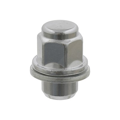 Febi Bilstein Radmutter Flachbund M12x1.5 SW21 [Hersteller-Nr. 46663] für Citroën, Fiat, Genesis, Hyundai, Kia, Lexus, Mitsubishi, Peugeot, Suzuki, To von FEBI BILSTEIN