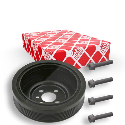 Febi Bilstein Riemenscheibe, Kurbelwelle [Hersteller-Nr. 33654] für Audi, Seat, VW von FEBI BILSTEIN