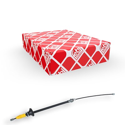 Febi Bilstein Seilzug, Feststellbremse [Hersteller-Nr. 33166] für Nissan, Opel, Renault, Vauxhall von FEBI BILSTEIN
