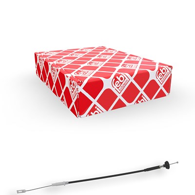 Febi Bilstein Seilzug, Kupplungsbetätigung [Hersteller-Nr. 24142] für VW von FEBI BILSTEIN