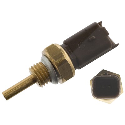 Febi Bilstein Sensor, Kühlmitteltemperatur [Hersteller-Nr. 106570] für Abarth, Alfa Romeo, Ford, Jeep, Lancia, Opel, Vauxhall von FEBI BILSTEIN