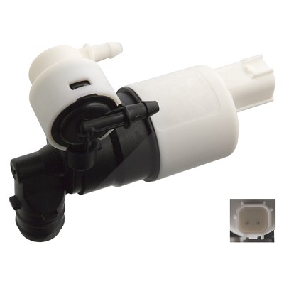 Febi Bilstein Waschwasserpumpe, Scheibenreinigung [Hersteller-Nr. 103391] für Ford, Volvo von FEBI BILSTEIN