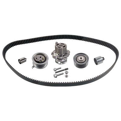 Febi Bilstein Wasserpumpe + Zahnriemensatz [Hersteller-Nr. 45117] für Audi, Seat, Skoda, VW von FEBI BILSTEIN
