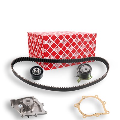 Febi Bilstein Wasserpumpe + Zahnriemensatz [Hersteller-Nr. 45175] für Citroën, Fiat, Ford, Jaguar, Lancia, Land Rover, Mitsubishi, Peugeot von FEBI BILSTEIN