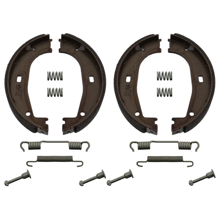 Febi Bremsbacken hinten BMW 3er E36 Z1 Z3 mit Scheibenbremse von FEBI BILSTEIN