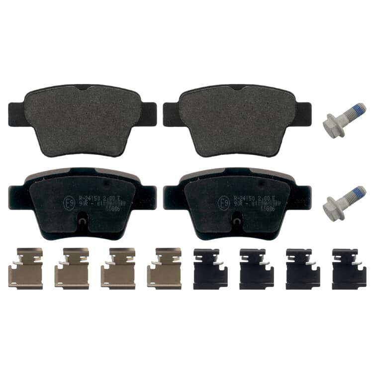 Febi Bremsbel?ge hinten Citroen C4 Peugeot 207 207 mit Bosch Bremse Febi Bremsbel?ge hinten Citroen C4 Peugeot 207 207 mit Bosch Bremse von FEBI BILSTEIN