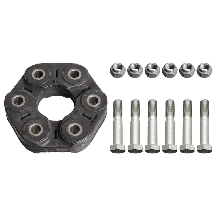 Febi Pro Kit Gelenkscheibe + Schrauben und Muttern BMW 1er 3er X1 X3 X5 Z4 von FEBI BILSTEIN