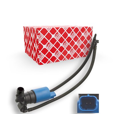 Febi Bilstein Waschwasserpumpe, Scheibenreinigung [Hersteller-Nr. 103389] für Citroën, Ds von FEBI BILSTEIN