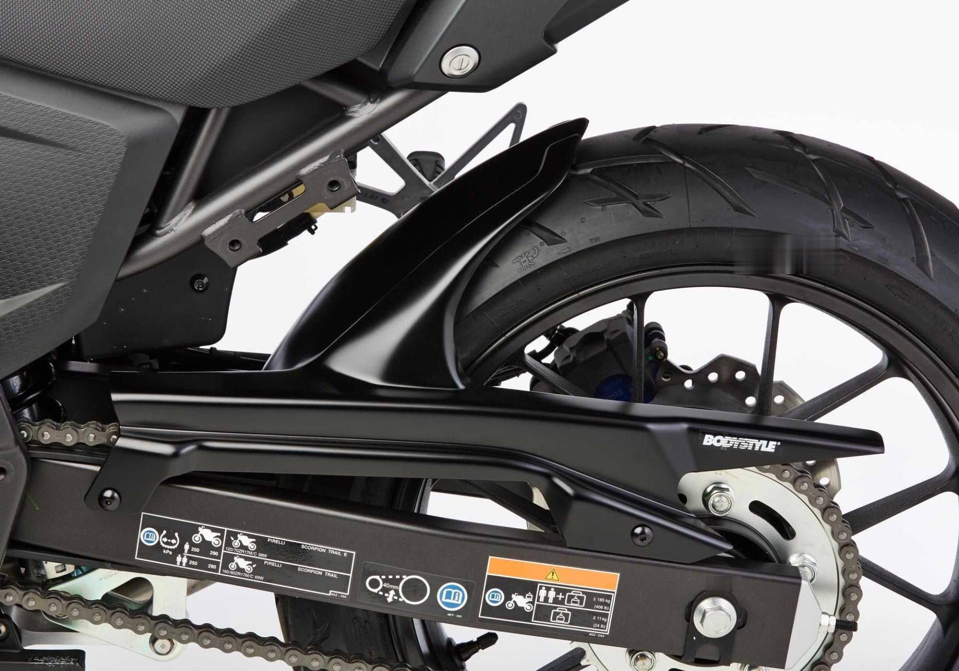 BODYSTYLE Hinterradabdeckung kompatibel mit HONDA VFR1200X Crosstourer 2012-2015 SC70 von FECHTER DRIVE Motorsport GmbH