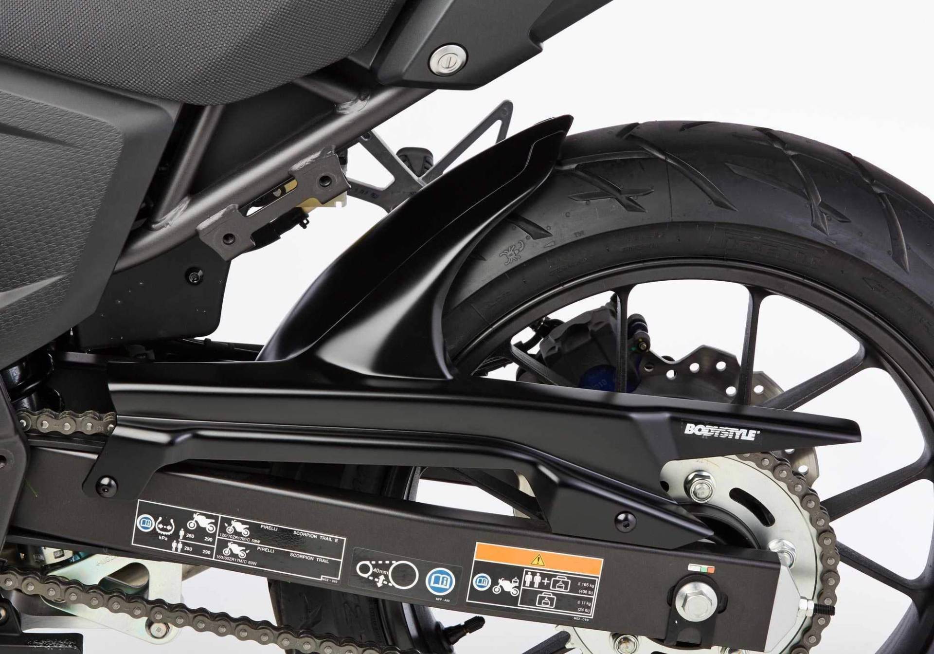 BODYSTYLE Hinterradabdeckung kompatibel mit KAWASAKI Z750 2011-2011 ZR750L von FECHTER DRIVE Motorsport GmbH