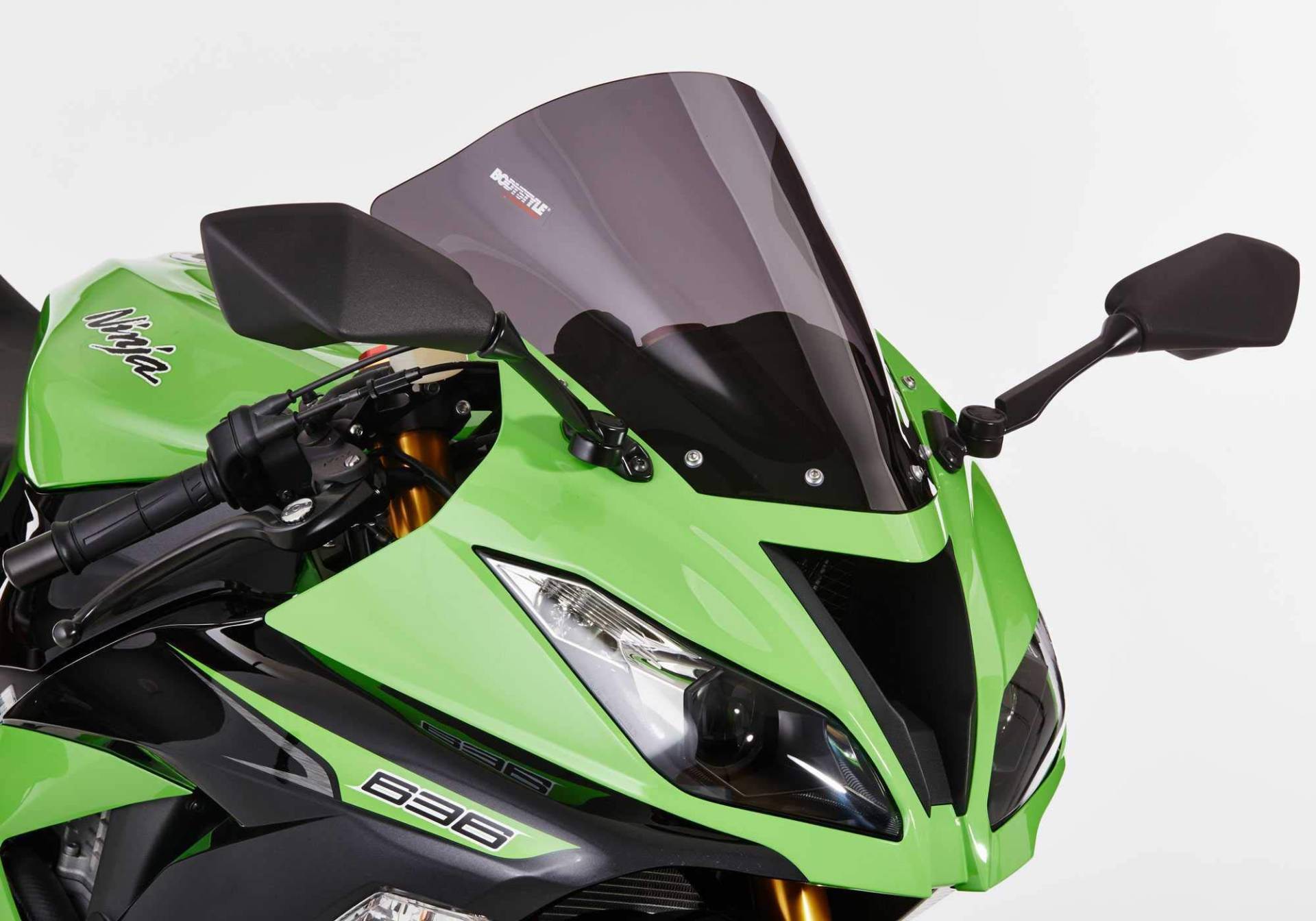 BODYSTYLE Racing Cockpitscheibe kompatibel mit Kawasaki ZX-6R 636 2013-2016 ZX636E von FECHTER DRIVE Motorsport GmbH