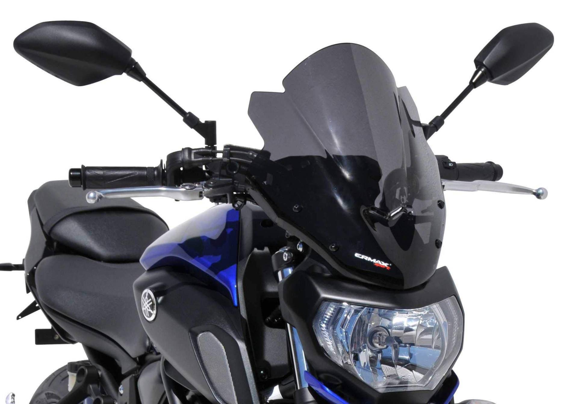 ERMAX Naked-Bike-Scheibe kompatibel mit Yamaha MT-07 2018-2019 RM17/RM18 von FECHTER DRIVE Motorsport GmbH