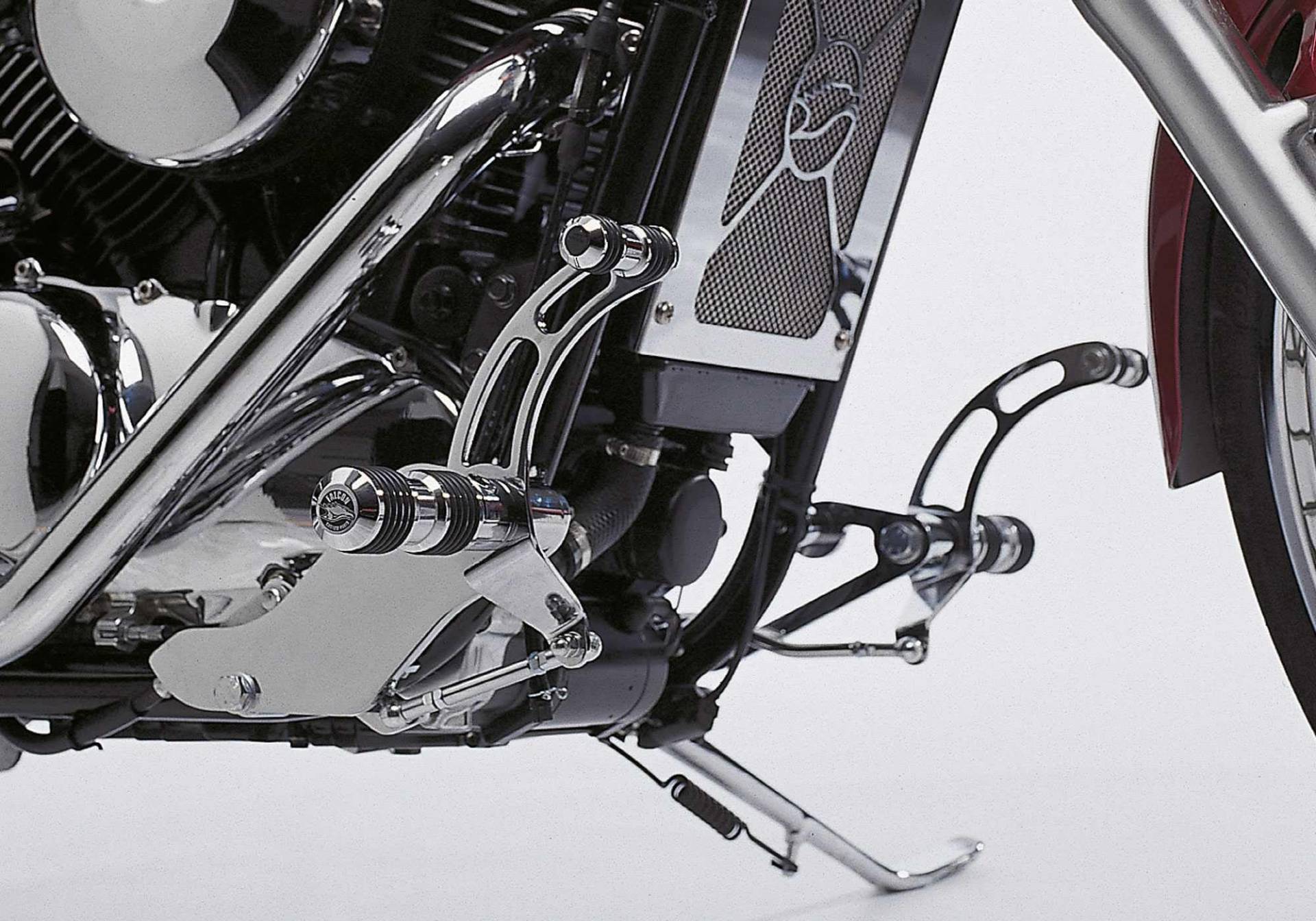 Fußrastenanlage kompatibel mit KAWASAKI VN 800 1995-2000 VN800A/A FALCON Round Style Fußrastenanlage kompatibel mit KAWASAKI VN 800 1995-2000 VN800A/A FALCON Round Style von FECHTER DRIVE Motorsport GmbH