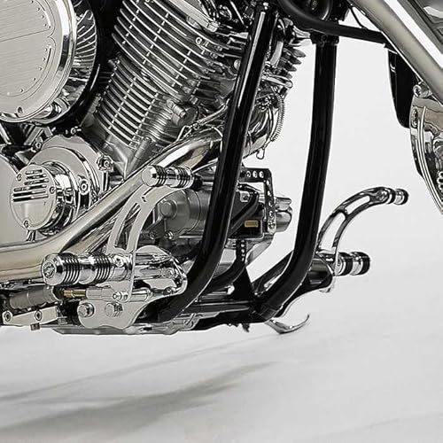 Fußrastenanlage kompatibel mit YAMAHA XVS1100 Drag Star Classic 2001-2007 VP16 FALCON Round Style von FECHTER DRIVE Motorsport GmbH