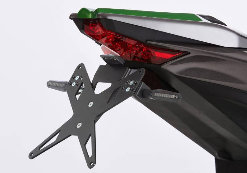 PROTECH X-Shape Kennzeichenhalter kompatibel mit Kawasaki Z1000 2014-2016 ZRT00F von FECHTER DRIVE Motorsport GmbH
