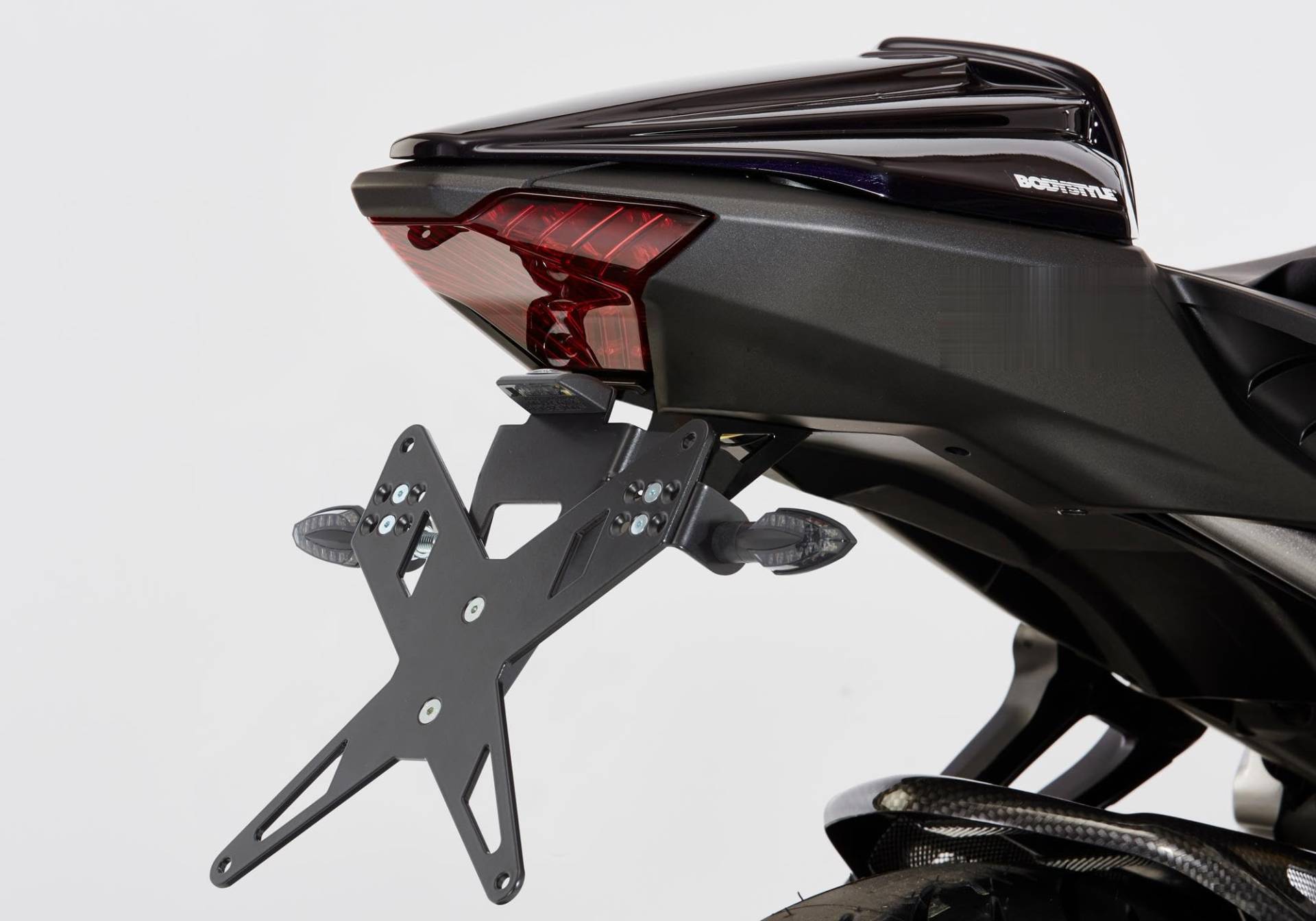 PROTECH X-Shape Kennzeichenhalter kompatibel mit Yamaha MT-07 Motocage 2017-2017 RM17/RM18 von FECHTER DRIVE Motorsport GmbH