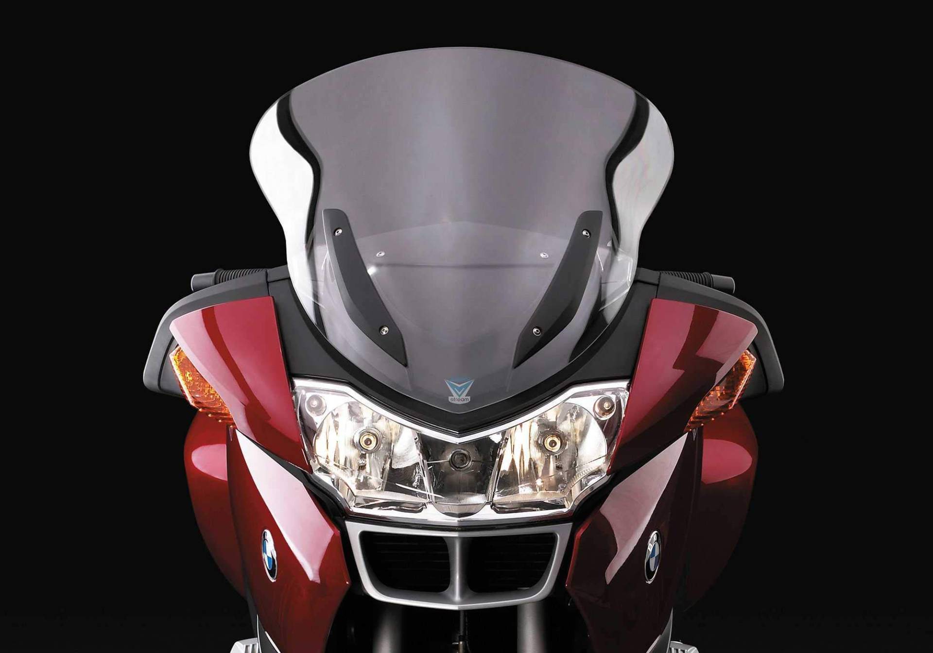 FECHTER DRIVE Windshield VStream kompatibel mit BMW R 1200 RT 2005-2013 R12T - Motorrad Frontscheibe, Klar, Polycarbonat (PC), 5.5 mm, EWG ABE von Homry