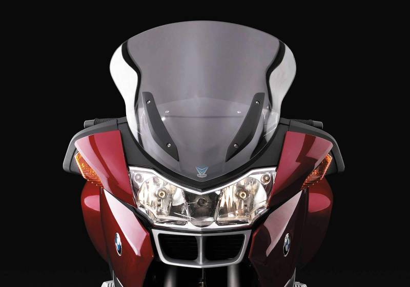 FECHTER DRIVE Windshield VStream kompatibel mit BMW R 1200 RT 2005-2013 R12T - Motorrad Frontscheibe, Klar, Polycarbonat (PC), 5.5 mm, EWG ABE von Homry