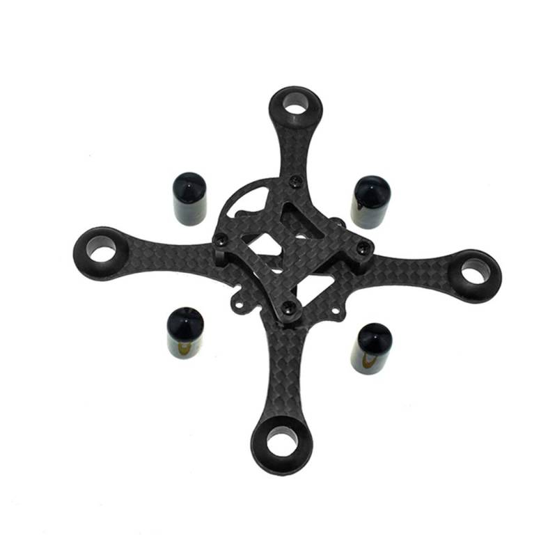 FEICHAO Hollow Cup 100mm Radstand Rack gebürstet Mini Quadcopter Rahmen Kit Kohlefaser für Indoor 50-65mm Paddle Racing Drone von FEICHAO