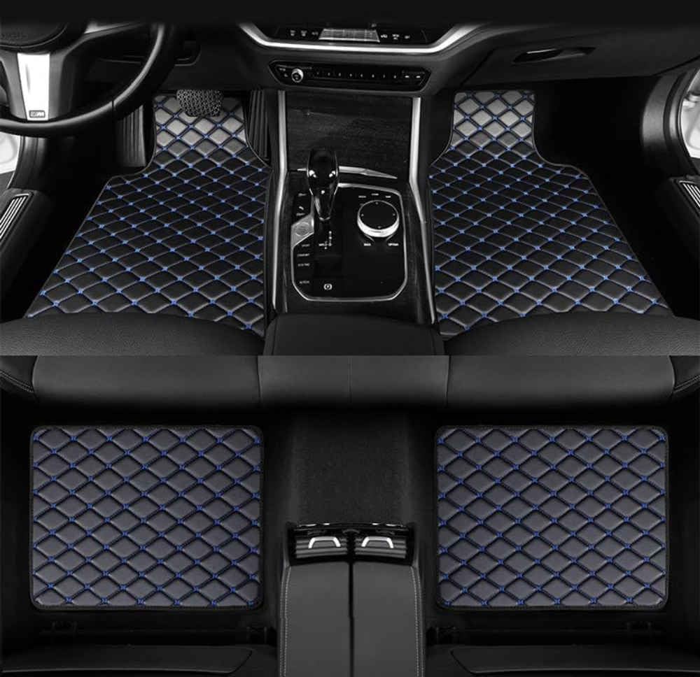 4 Stück Auto Fußmatte für Renault Austral 2022 2023 2024 2025,Allwetter Autoteppich Matte Set,Vorne und Hinten Allwetterschutz Schutz Teppich Innenzubehör, Q,D/Blackblue-normal 4 Stück Auto Fußmatte für Renault Austral 2022 2023 2024 2025,Allwetter Autoteppich Matte Set,Vorne und Hinten Allwetterschutz Schutz Teppich Innenzubehör, Q,D/Blackblue-normal von FEIFEISS