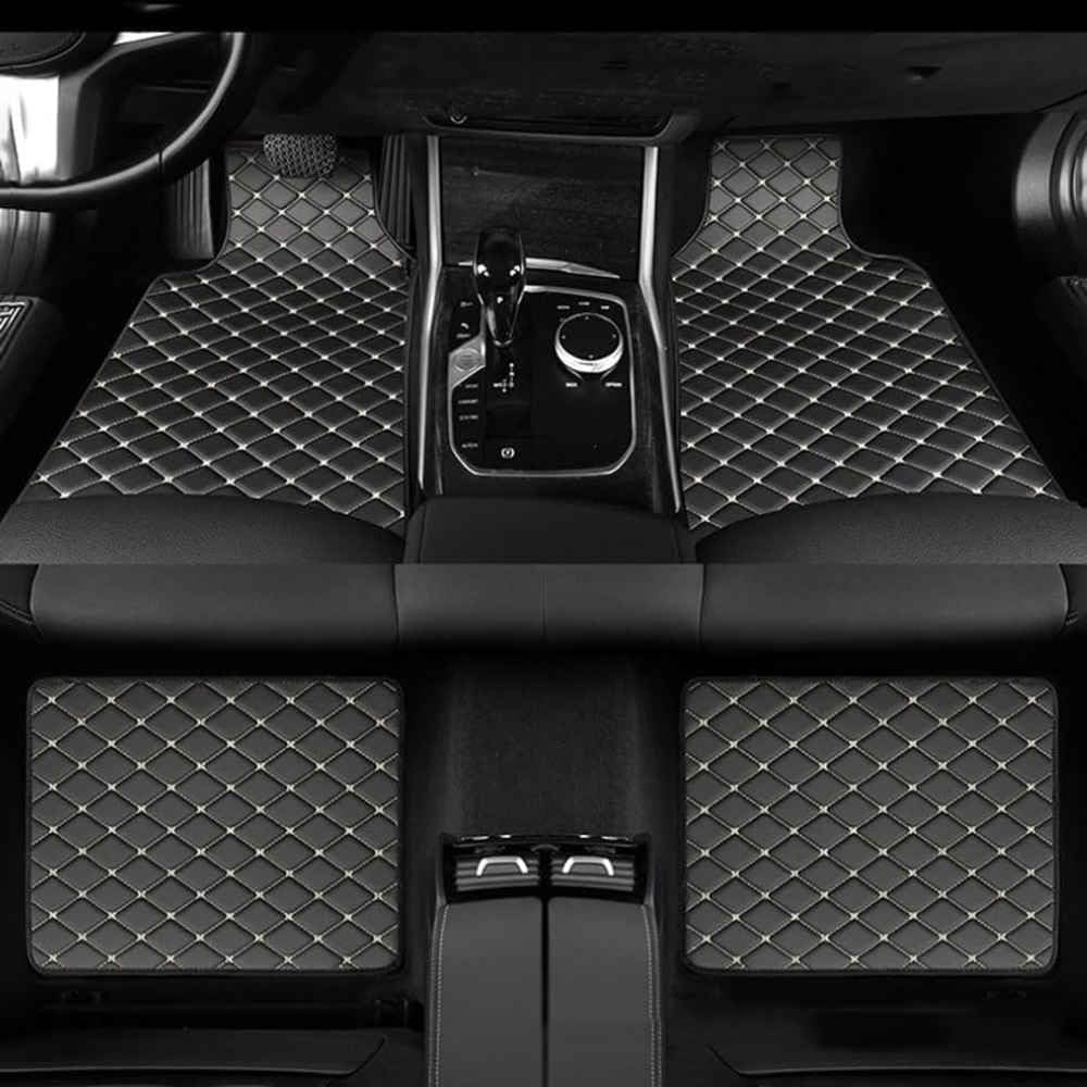 Anpassen Auto Fussmatten Für Mercedes Benz AMG Clase c C Class C200 C220 C300 C43 C63,Komplettset Wasserdichtes Rutschfestes Fußpolster,Allwetter Fußmatten Teppich Matte Set, Q Anpassen Auto Fussmatten Für Mercedes Benz AMG Clase c C Class C200 C220 C300 C43 C63,Komplettset Wasserdichtes Rutschfestes Fußpolster,Allwetter Fußmatten Teppich Matte Set, Q von FEIFEISS