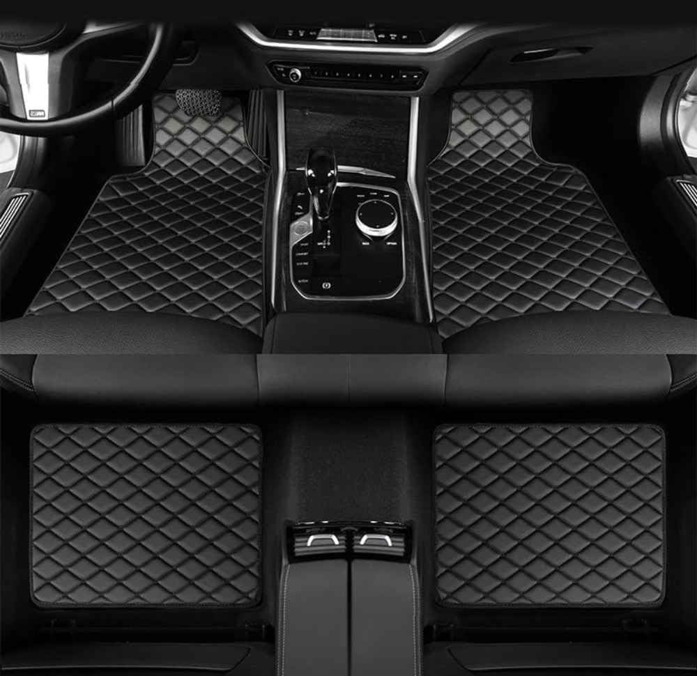 Anpassen Auto Fussmatten Für Mercedes Benz AMG Clase c C Class C200 C220 C300 C43 C63,Komplettset Wasserdichtes Rutschfestes Fußpolster,Allwetter Fußmatten Teppich Matte Set, Q Anpassen Auto Fussmatten Für Mercedes Benz AMG Clase c C Class C200 C220 C300 C43 C63,Komplettset Wasserdichtes Rutschfestes Fußpolster,Allwetter Fußmatten Teppich Matte Set, Q von FEIFEISS