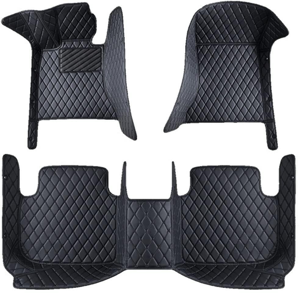 Anpassen Auto Leder Fussmatten Set, für BMW X5 XDrive 50e M Sport 2023 Allwetter Wasserdicht Anti Rutsch Bodenmatten, Full Coverage Schutz Fussmatten, Q,A-All Black-normal Anpassen Auto Leder Fussmatten Set, für BMW X5 XDrive 50e M Sport 2023 Allwetter Wasserdicht Anti Rutsch Bodenmatten, Full Coverage Schutz Fussmatten, Q,A-All Black-normal von FEIFEISS