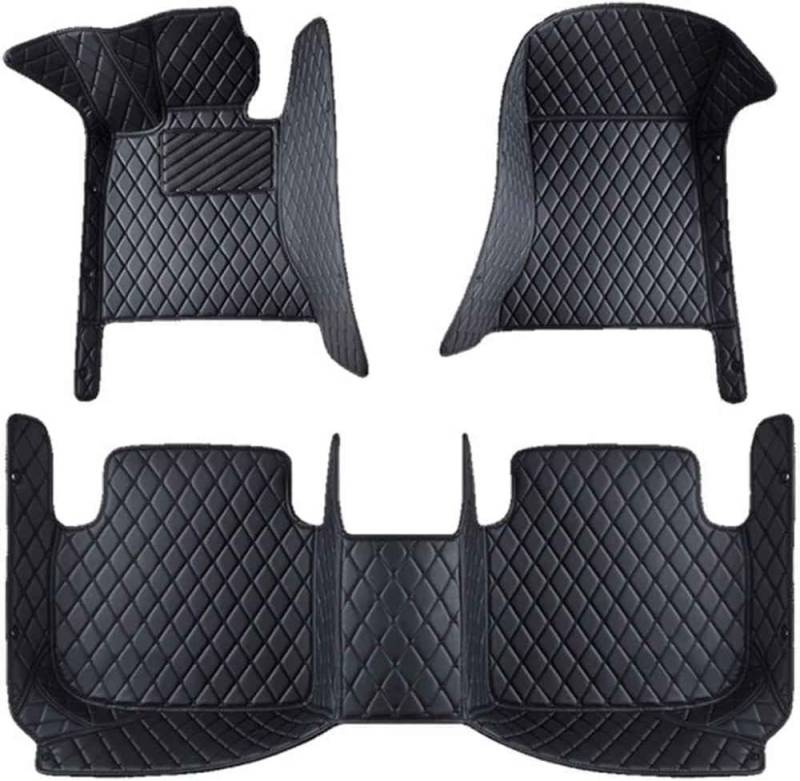 Auto Benutzerdefinierte Fußmatten für Nissan X-Trail III (T33) 2022 2023 2024 2025 5-Seat (LHD), Allwetterschutz Fussmatten Wasserdicht Anti Rutsch Full Set Upgrade Beutelrand, Q von FEIFEISS
