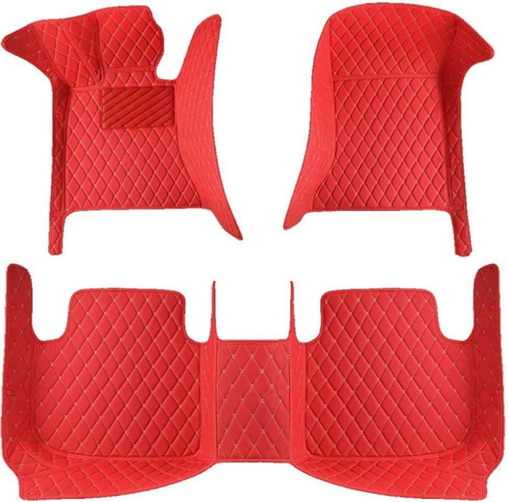Auto Benutzerdefinierte Fußmatten für Nissan X-Trail III (T33) 2022 2023 2024 2025 5-Seat (LHD), Allwetterschutz Fussmatten Wasserdicht Anti Rutsch Full Set Upgrade Beutelrand, Q von FEIFEISS