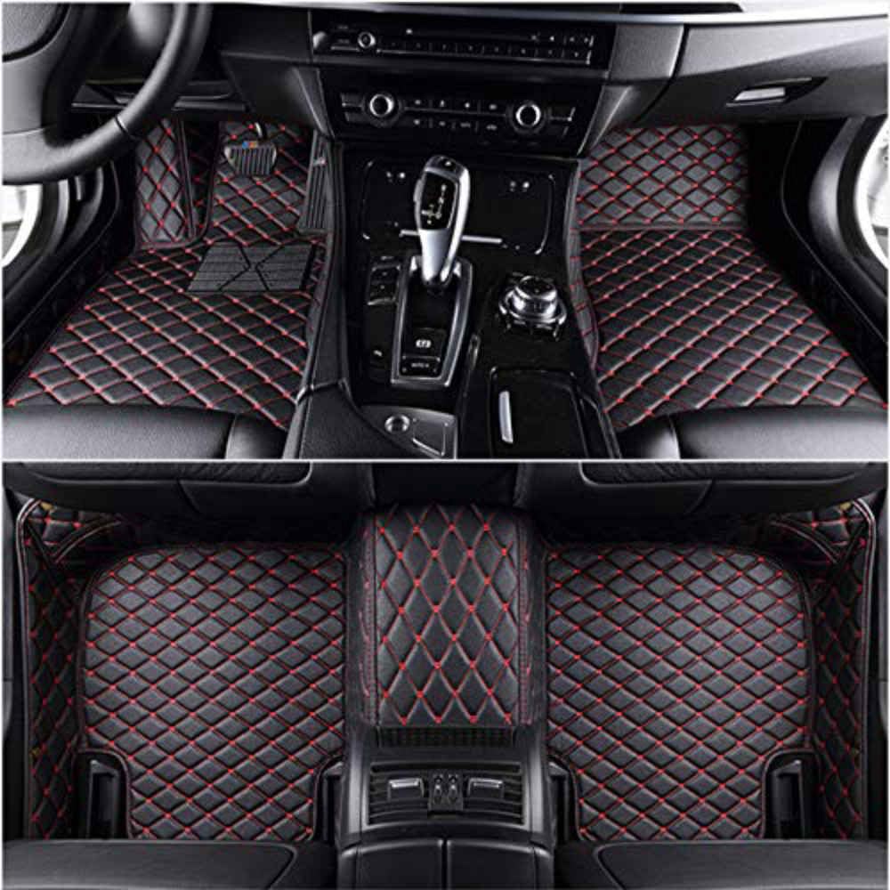 Auto Fußmatten Passend für Audi Q5 Ⅱ 80A 2016 2017 2018 2019 2020 2021 2022 2023+, Allwetterschutz Fussmatten Wasserdicht Anti Rutsch Full Set Upgrade Beutelrand,All Black, Q Auto Fußmatten Passend für Audi Q5 Ⅱ 80A 2016 2017 2018 2019 2020 2021 2022 2023+, Allwetterschutz Fussmatten Wasserdicht Anti Rutsch Full Set Upgrade Beutelrand,All Black, Q von FEIFEISS