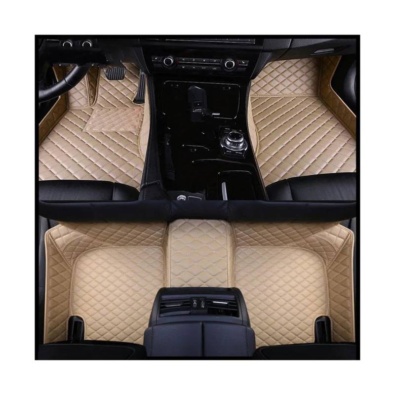 Benutzerdefinierte Auto Fußmatten Fuß Teppich Schutz Teppiche Teppich Set Für Mercedes Für Benz SLK R171 R172 Auto Zubehör (Color : 1), Q,1 von FEIFEISS