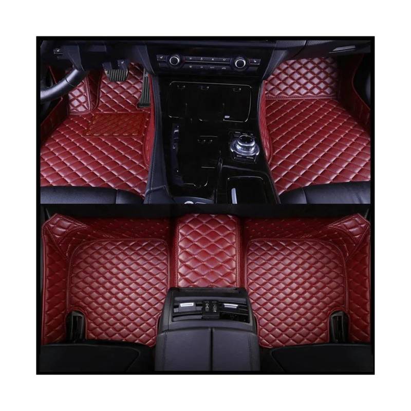 Benutzerdefinierte Auto Fußmatten Fuß Teppich Schutz Teppiche Teppich Set Für Mercedes Für Benz SLK R171 R172 Auto Zubehör (Color : 1), Q,3 von FEIFEISS