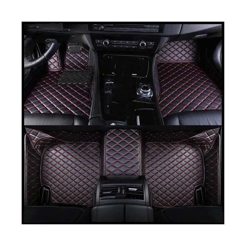 Benutzerdefinierte Auto Fußmatten Fuß Teppich Schutz Teppiche Teppich Set Für Mercedes Für Benz SLK R171 R172 Auto Zubehör (Color : 1), Q,6 von FEIFEISS