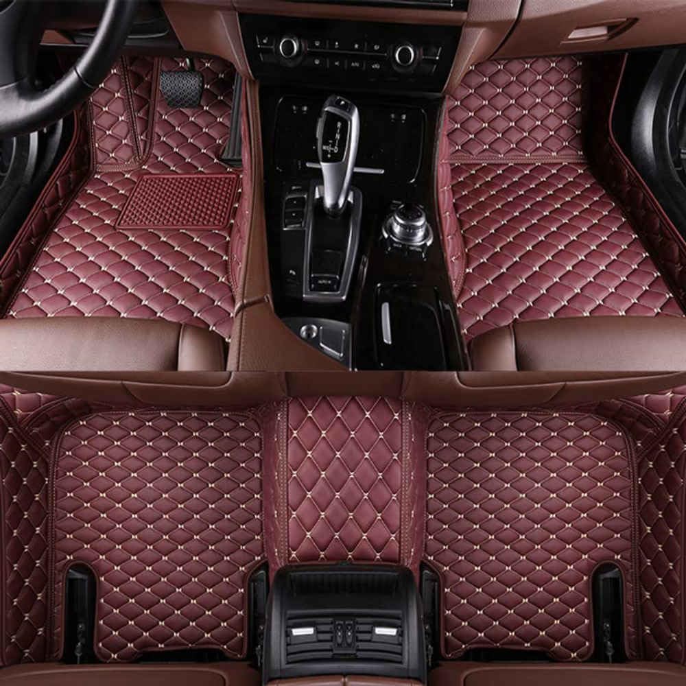 Custom Auto Fußmatten für OPEL Insignia A Kombi 2010 2011 2012 2013 2014 2015 2016 2017, All Inclusive Stil Wasserdichtes Anti Rutsch Tragen Leder Automatten, Q,Red-beige Custom Auto Fußmatten für OPEL Insignia A Kombi 2010 2011 2012 2013 2014 2015 2016 2017, All Inclusive Stil Wasserdichtes Anti Rutsch Tragen Leder Automatten, Q,Red-beige von FEIFEISS