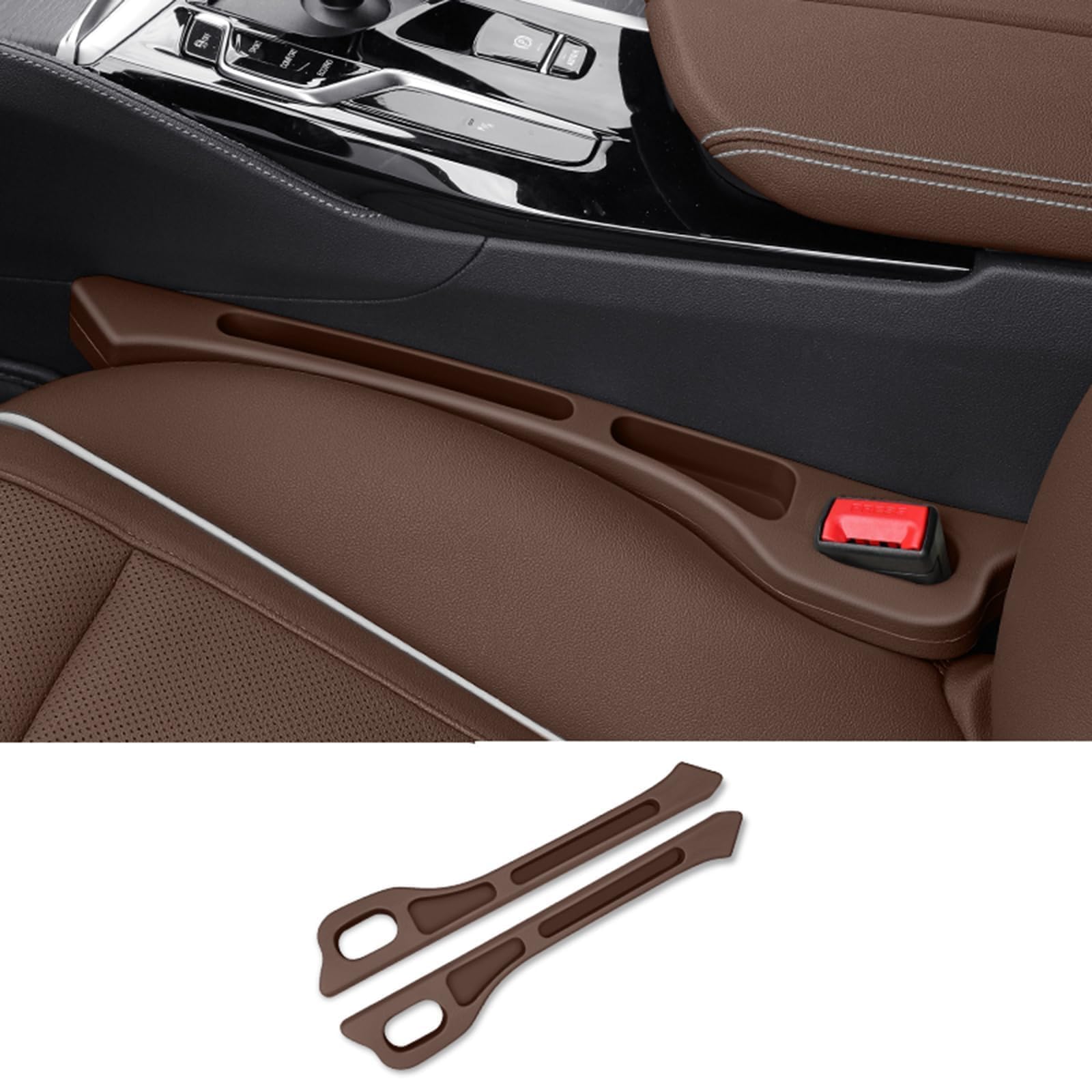 FEIFEISS 2 Stück Autositz Lückenfüller für Audi Q7 5 Seats 2016-2023, Sitzlückenfüller Auslaufschutz Lückenkissen Interior Sitzlückenfüller Sitzseite,Black, Q,Brown-normal FEIFEISS 2 Stück Autositz Lückenfüller für Audi Q7 5 Seats 2016-2023, Sitzlückenfüller Auslaufschutz Lückenkissen Interior Sitzlückenfüller Sitzseite,Black, Q,Brown-normal von FEIFEISS
