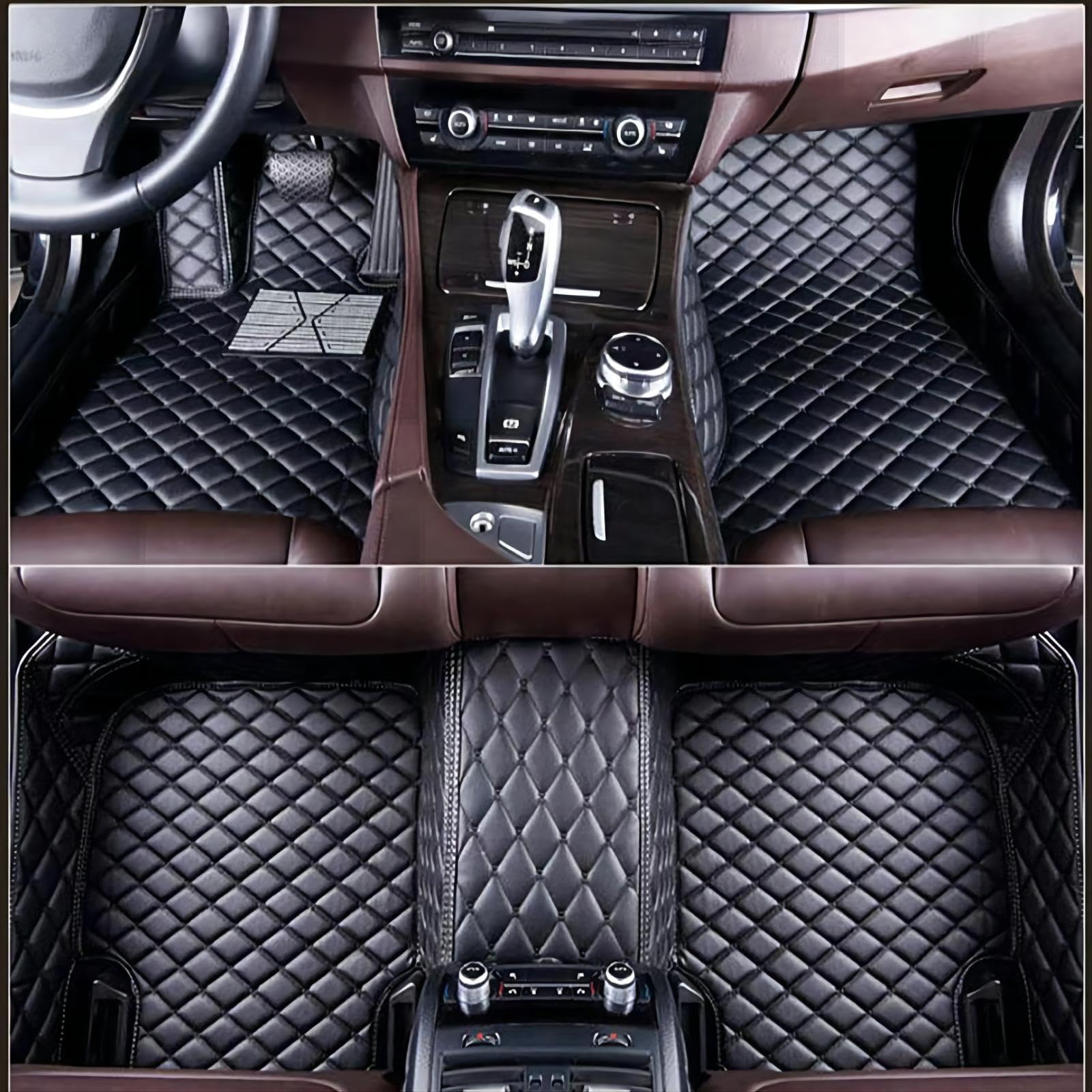 Fussmatten Auto für Mercedes-Benz M-Class ML 350 W164 ML 420 W164 ML 550 ML 280 2000-2024, Leder VollstäNdige Abdeckung, Anti Rutsch Wasserdicht Tragen Auto Fußmatten, Auto Zubehör, E Fussmatten Auto für Mercedes-Benz M-Class ML 350 W164 ML 420 W164 ML 550 ML 280 2000-2024, Leder VollstäNdige Abdeckung, Anti Rutsch Wasserdicht Tragen Auto Fußmatten, Auto Zubehör, E von FEIFEISS