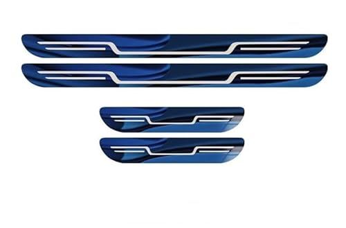 4 Stück Auto Einstiegsleisten Schutz für Mazda MX-30 SUV 2020+, Edelstahl Material Autotürschwellenleiste Sill Aufkleber Auto Zubehör,C 4 Stück Auto Einstiegsleisten Schutz für Mazda MX-30 SUV 2020+, Edelstahl Material Autotürschwellenleiste Sill Aufkleber Auto Zubehör,C von FEIHUAJIANIAN