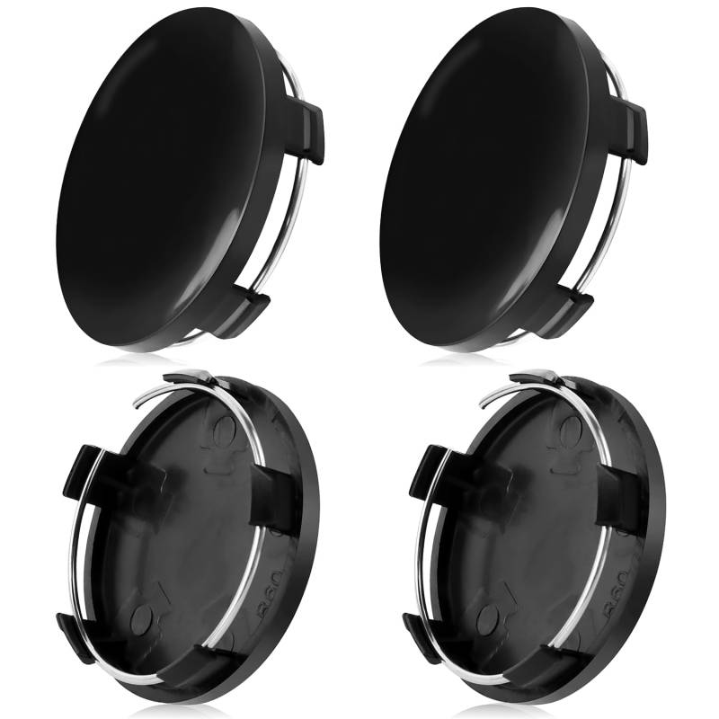 4 Stück Nabendeckel für BMW 2er Gran Coupé 1 (I) F44 I 2020-2024, Auto Radnabenkappen Wheel Caps Radnaben Wasserdicht Staubdicht Radzierblende Radmitte Zubehör,Bla-ck-60mm von FEIHUAJIANIAN