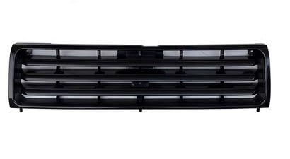 FEILIDAPARTS Chrome & Black Grille Grill kompatibel mit Mitsubishi Pajero Shogun Mk2 91-99 (Black Grille) von FEILIDAPARTS