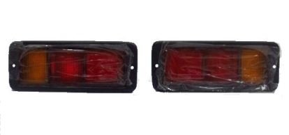 FEILIDAPARTS Paar 2 X Rücklichter Lampe kompatibel mit Mitsubishi Pajero Shogun 1991-2000 von FEILIDAPARTS