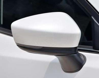 FEILIDAPARTS Spiegelabdeckungen für Mazda 6 2017–2021, Mazda 3 2017 2018 (weiß rechts) von FEILIDAPARTS