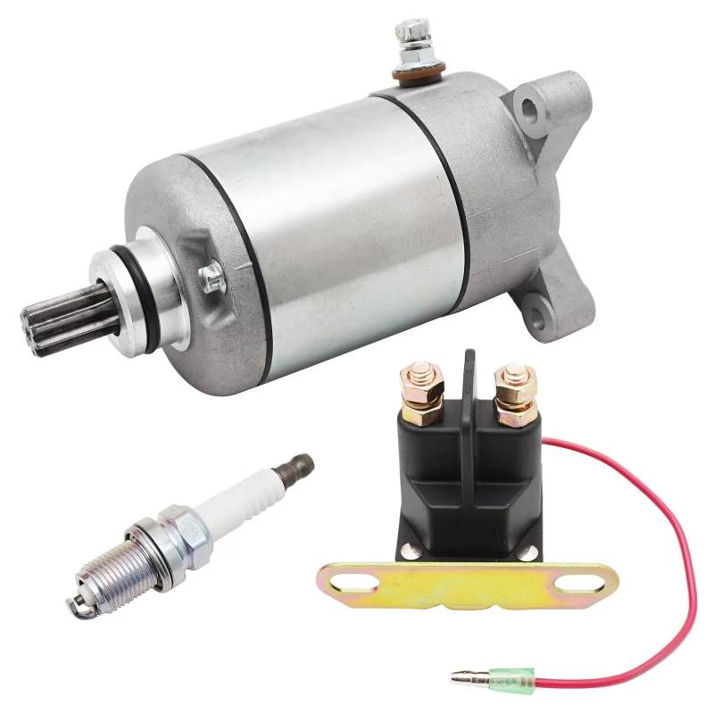 Anlasser Motor Für Polaris Sportsman 500 400 335 Scrambler Magnum Ranger 500 425 Trail Boss Magnum 330 325 Starter Motor Relais Spark Kit Motorstarter Geeignet von FEILIV