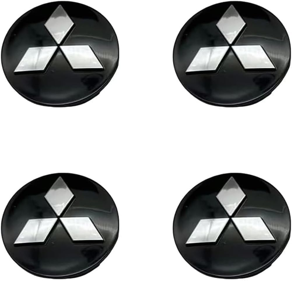 4 Stück Nabendeckel für Mitsubishi Eclipse Cross PHEV Hybrid 2021 2022 2023+, Radnabenkappen Felgendeckel Felgenkappen Nabenkappen Wheel Caps Radnabenabdeckung,B-50mm 4 Stück Nabendeckel für Mitsubishi Eclipse Cross PHEV Hybrid 2021 2022 2023+, Radnabenkappen Felgendeckel Felgenkappen Nabenkappen Wheel Caps Radnabenabdeckung,B-50mm von FEIYIJIA