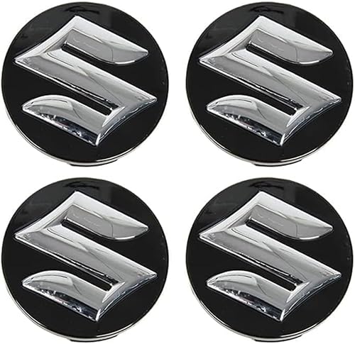 4 Stück Nabendeckel für Suzuki Swift 2012-2022 2023 2024, Radnabenkappen Felgendeckel Felgenkappen Nabenkappen Wheel Caps Radnabenabdeckung,58mm von FEIYIJIA